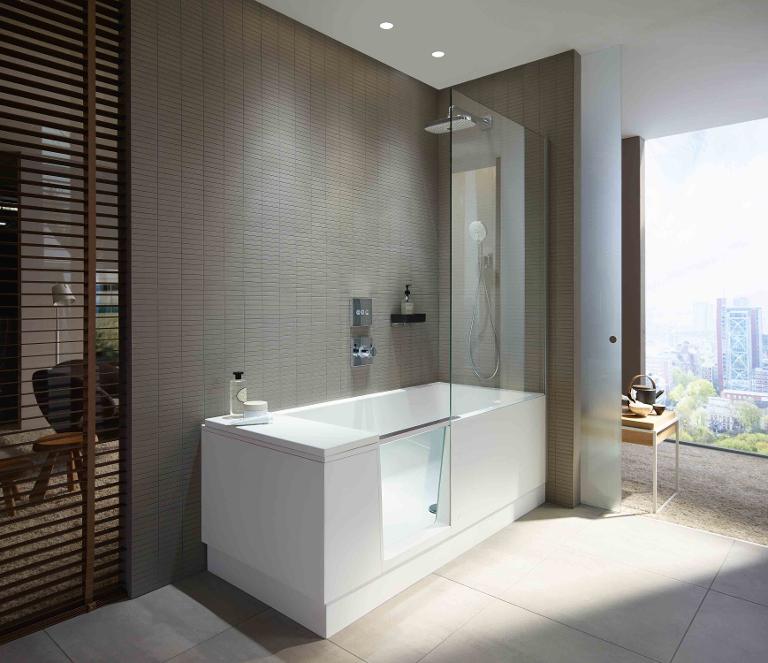 Duravit - Shower + Bath - perfektné riešenie pre malé kúpeľne