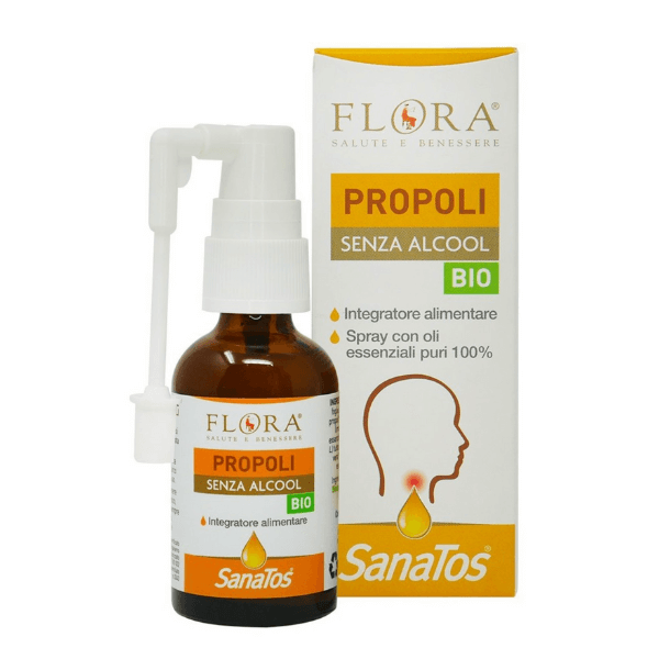 Flora bio propolisový sprej na hrdlo bez alkoholu 30ml
