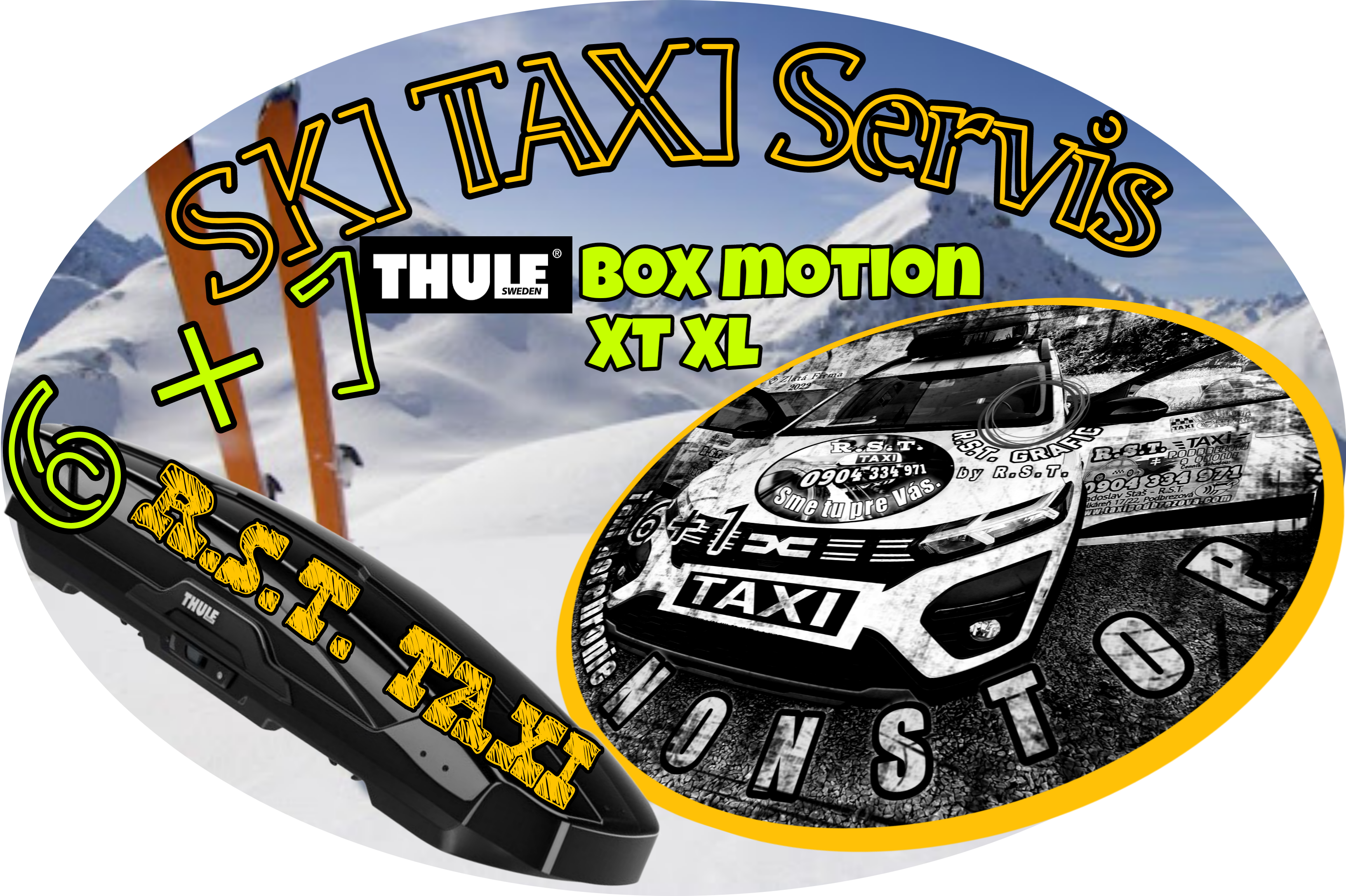 Nonstop Taxi - SKI Taxi - Podbrezová - Brezno a okolie