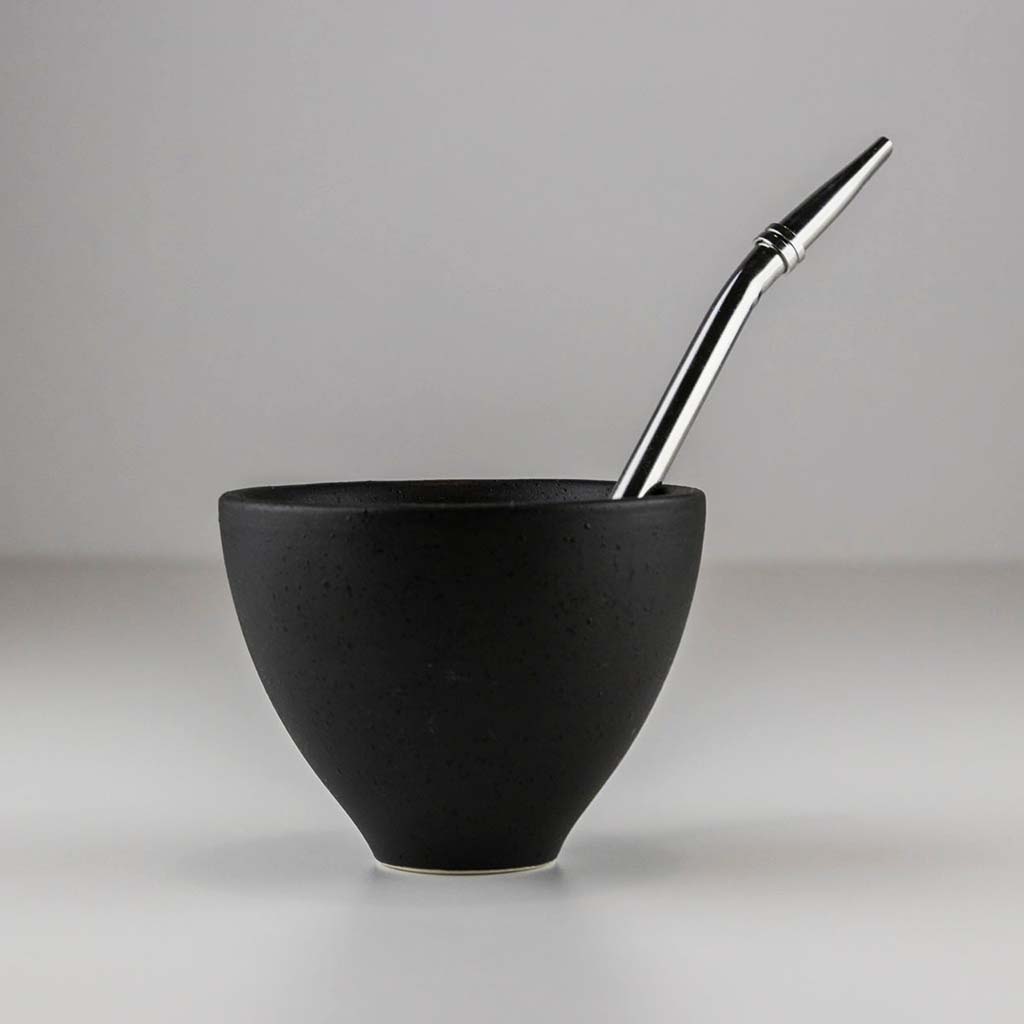 Čajová slamka z nehrdzavejúcej ocele (158mm x 22mm x 0.4mm)