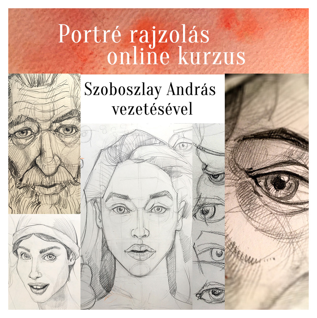 Online Portre rajzolas kurzus - 1. rész
