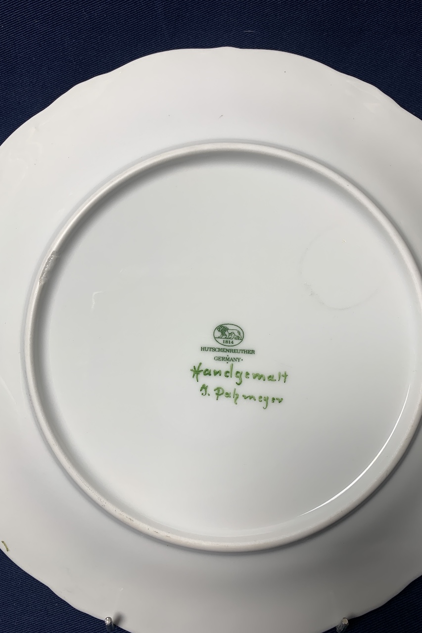 Dekoračný tanier Decorative plate HUTSCHENREUTHER