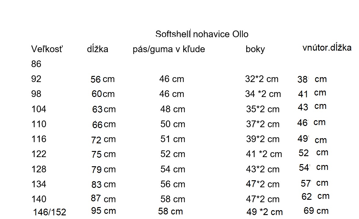 Softshell nepremokavé nohavice- jeseň/ zima