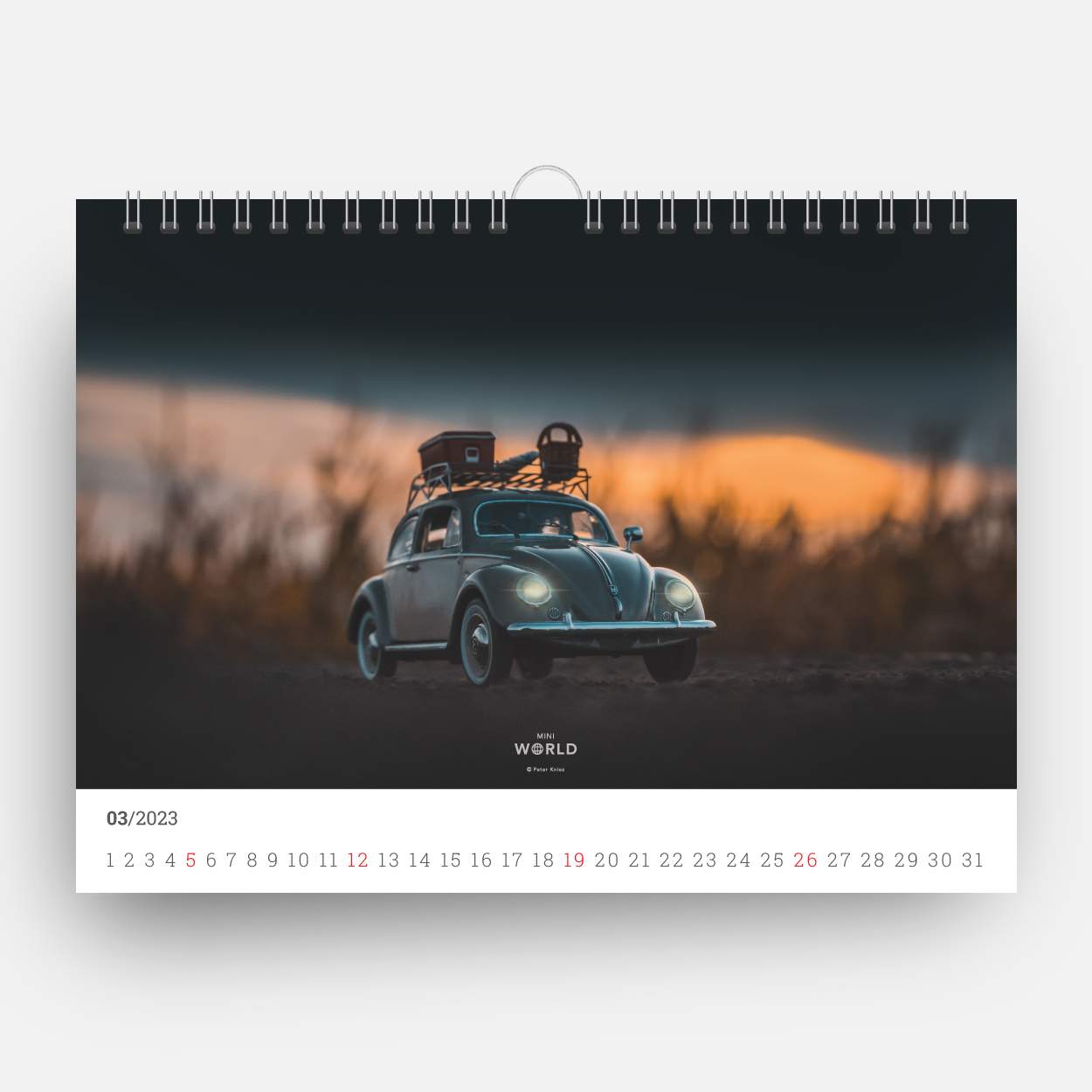Kalendár VW Beetle 2023