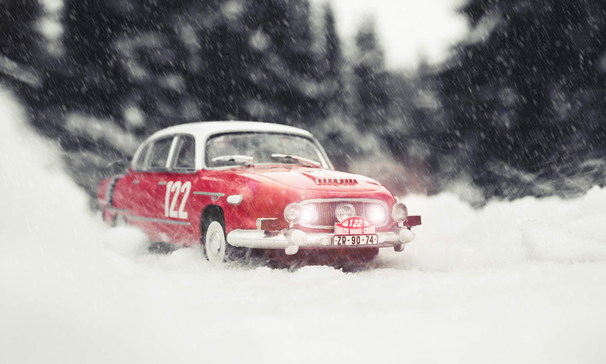 Tatra 603 - legenda, ktorá na Rally Monte Carlo neodštartovala