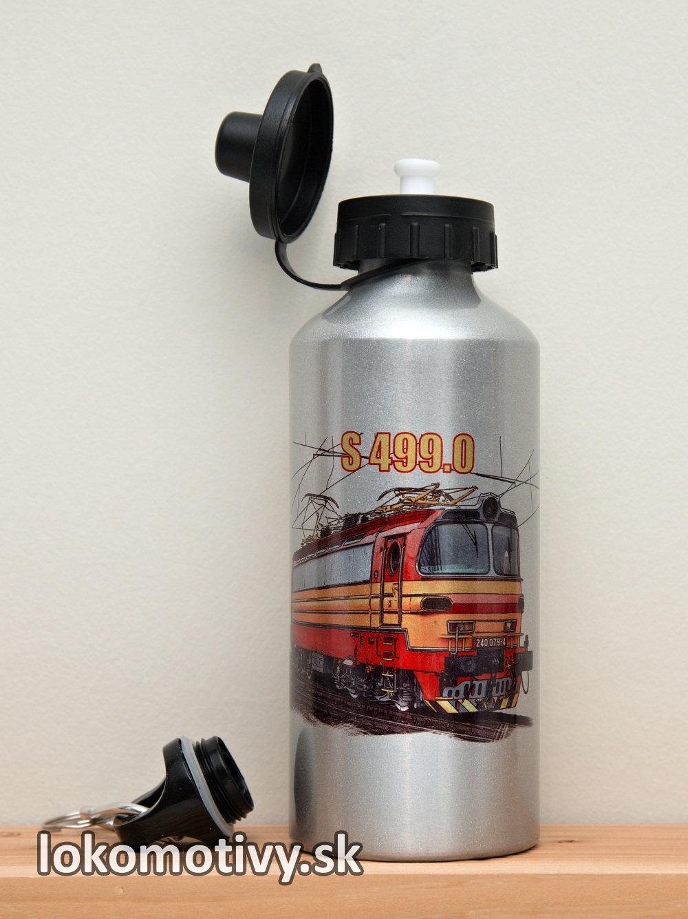 Fľaša s lokomotívou Laminatka S499.0