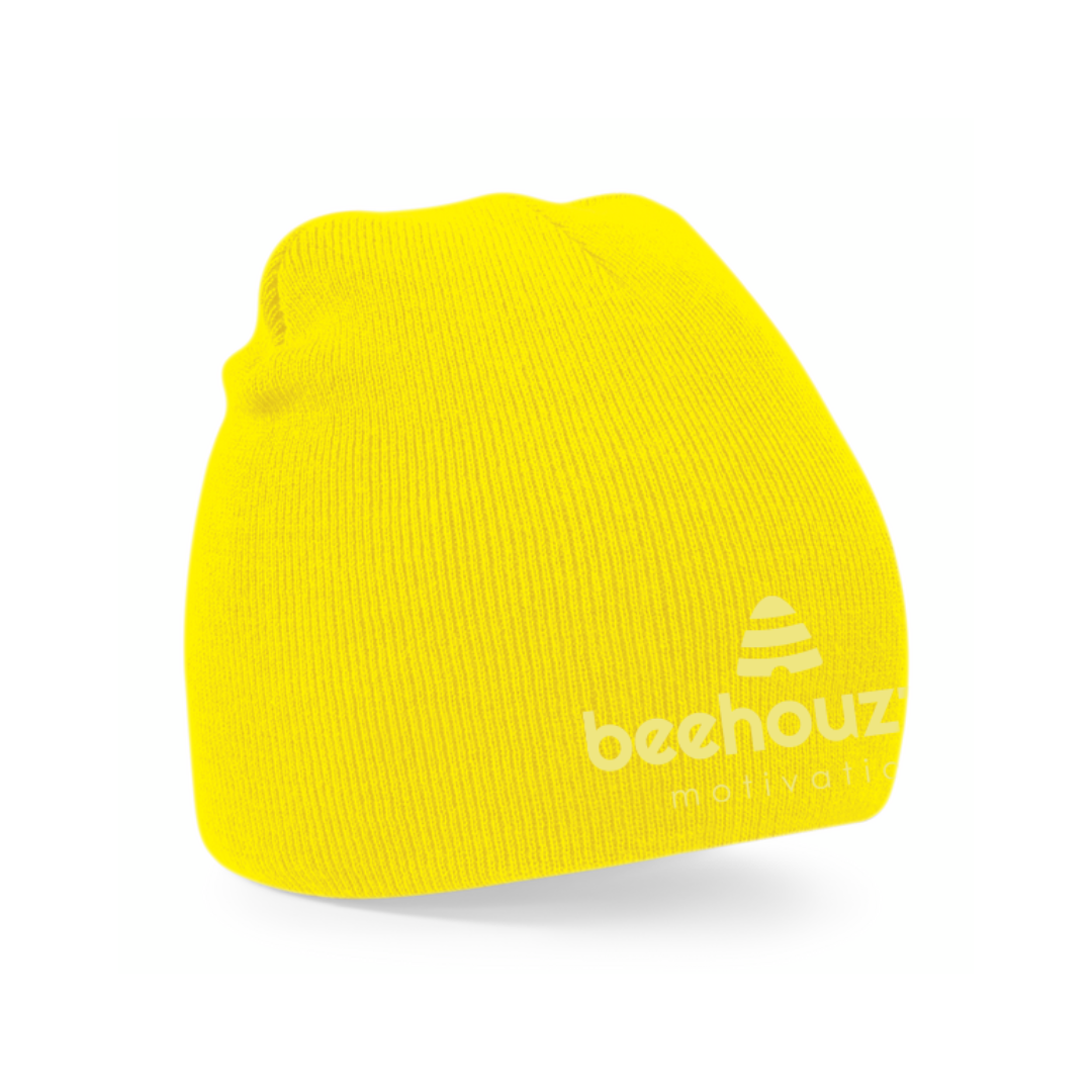 Pull-On Beanie Yellow