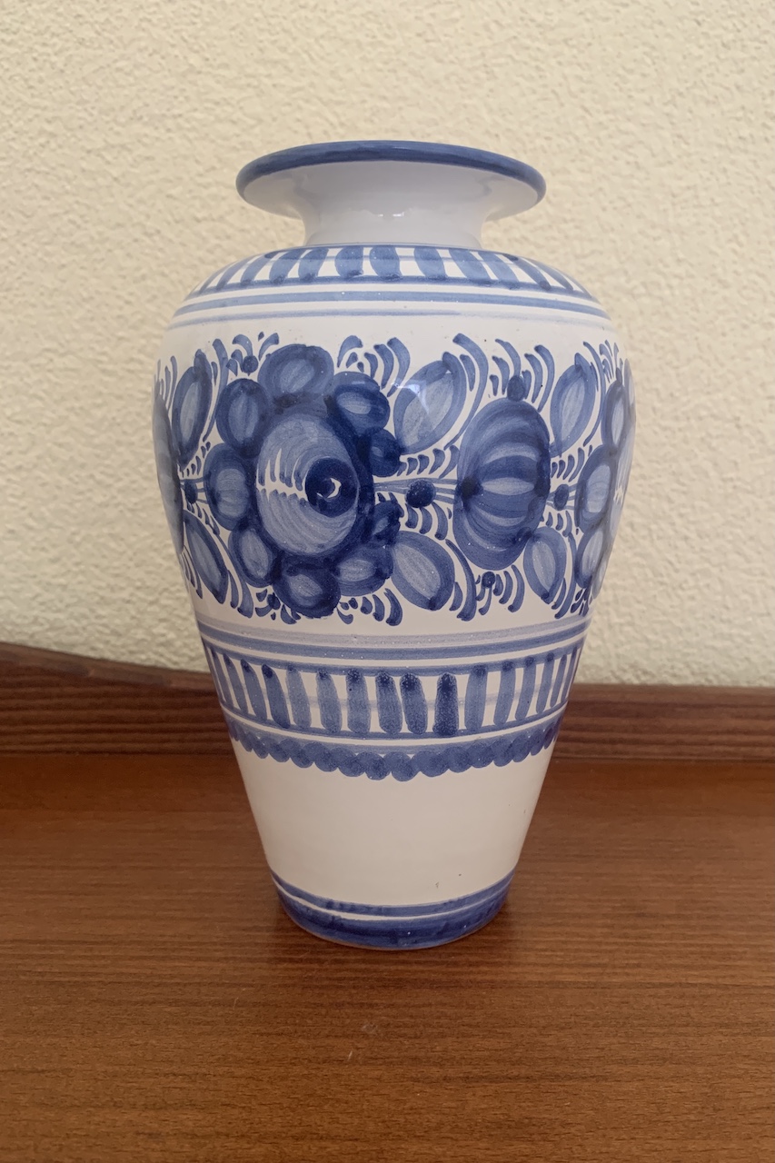 Váza Libuša . dekór Modrý