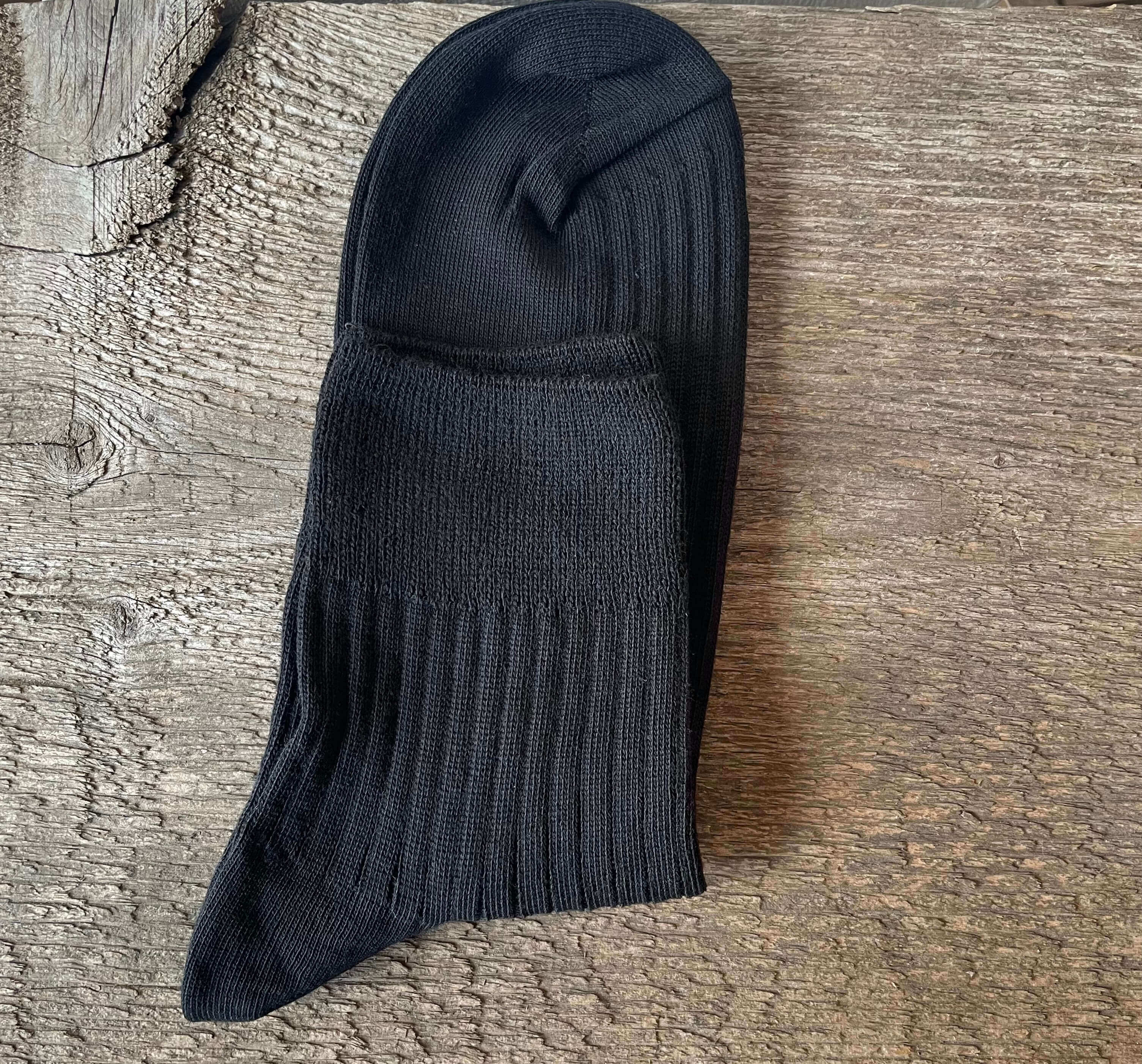 Oblekové ponožky skrátené - čierne