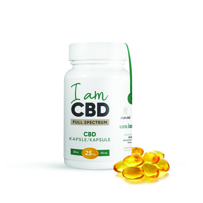 Full spectrum CBD kapsule 750 mg 30 ks