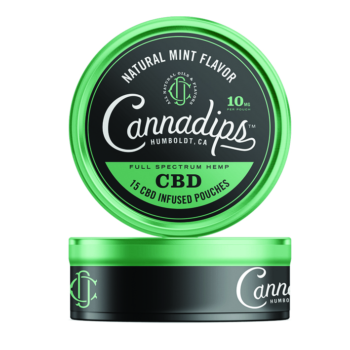 Žuvacie sáčky Cannadips - Natural Mint