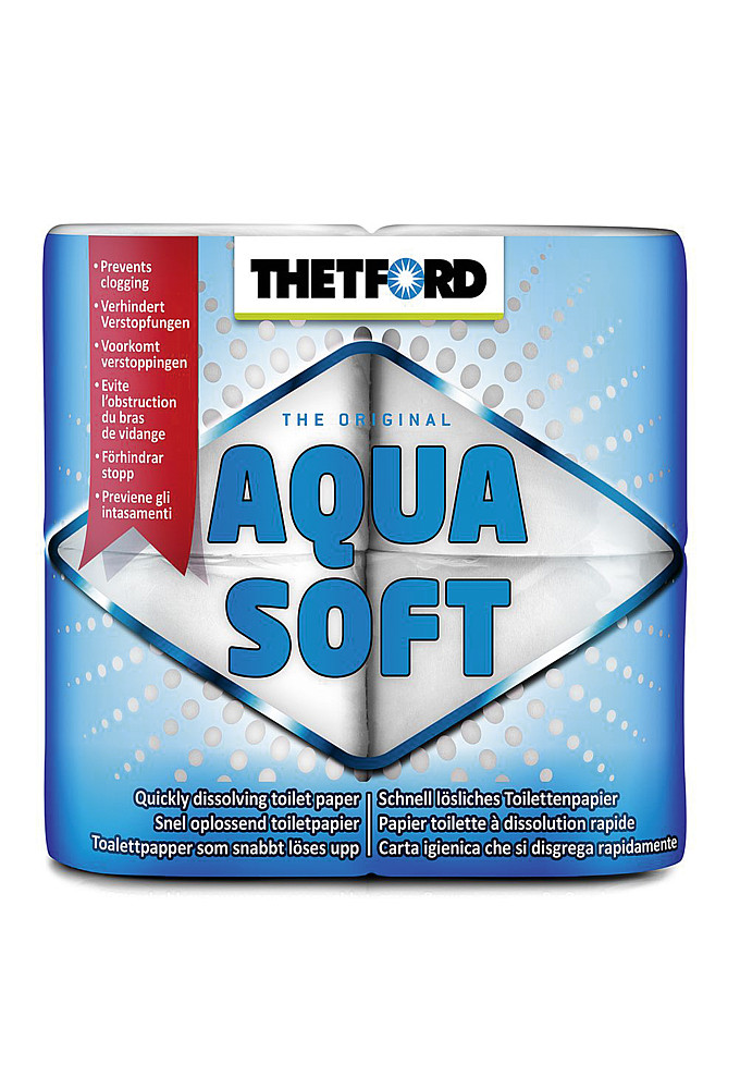 Thetford Aqua Soft toaletný papier pre chcemické WC 4 ks.