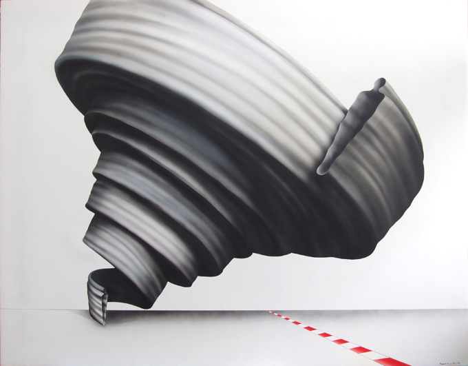 akryl kombin. tech 110 x 86 cm, 2012