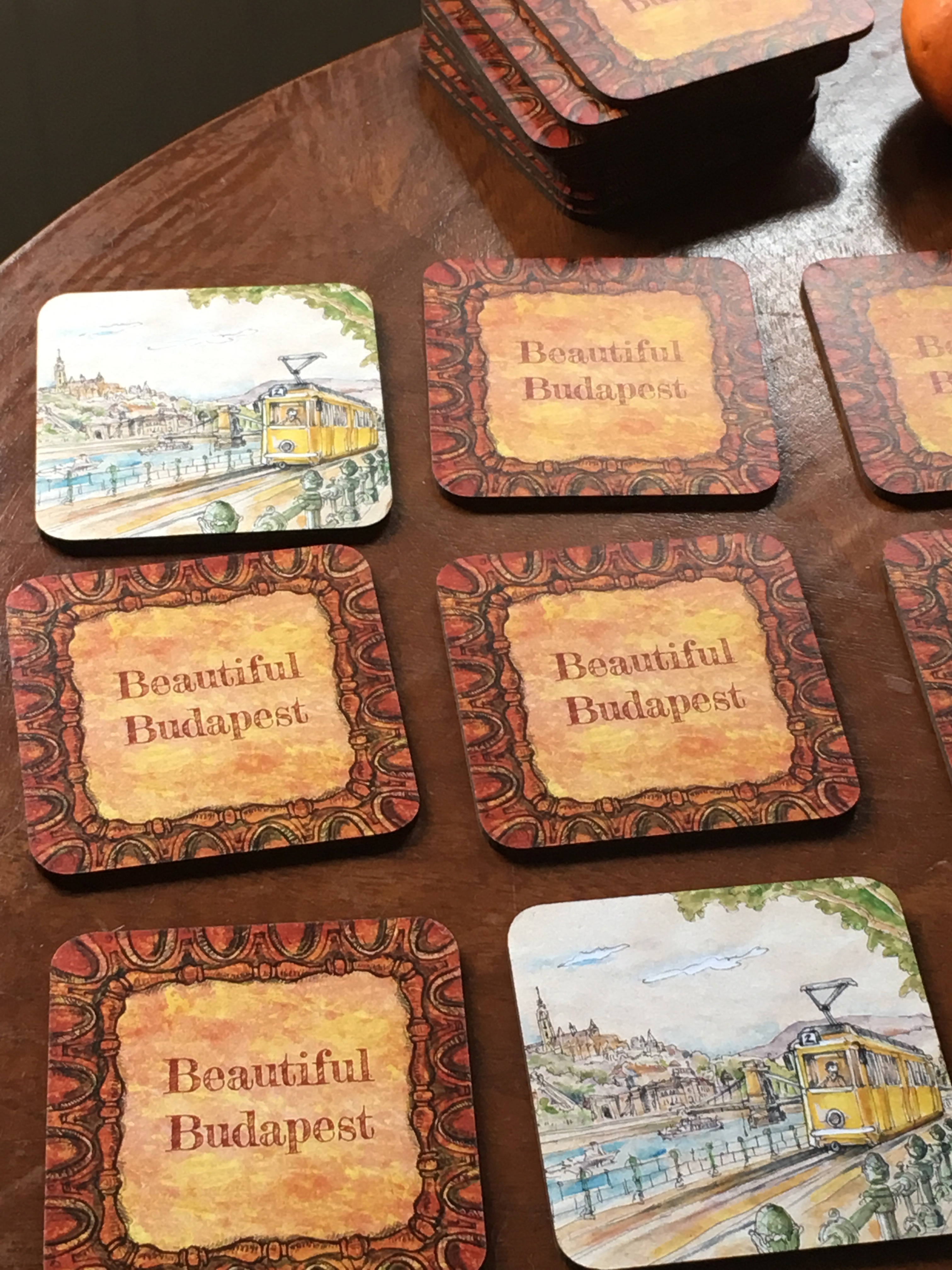 Gyönyörű Budapest Memória játék / Beautiful Budapest memry card game