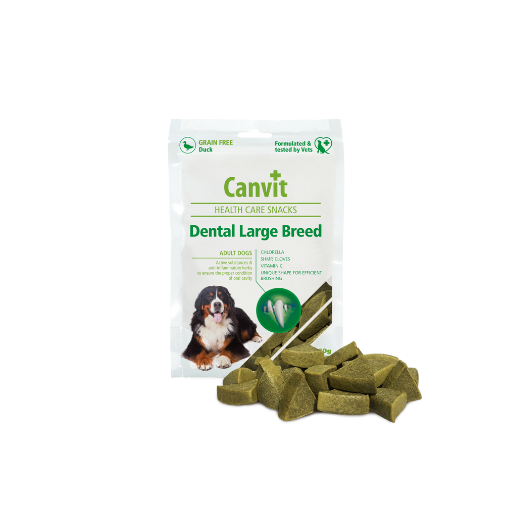 Canvit Dental Large Breed Snacks 250g