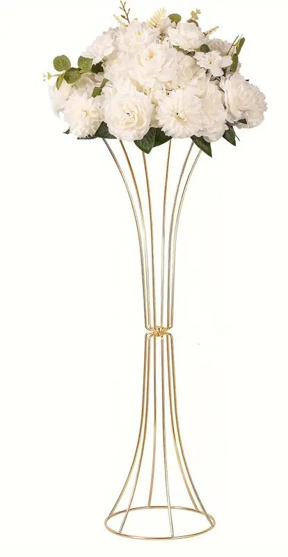 Stojan na kvety zlatý 60cm