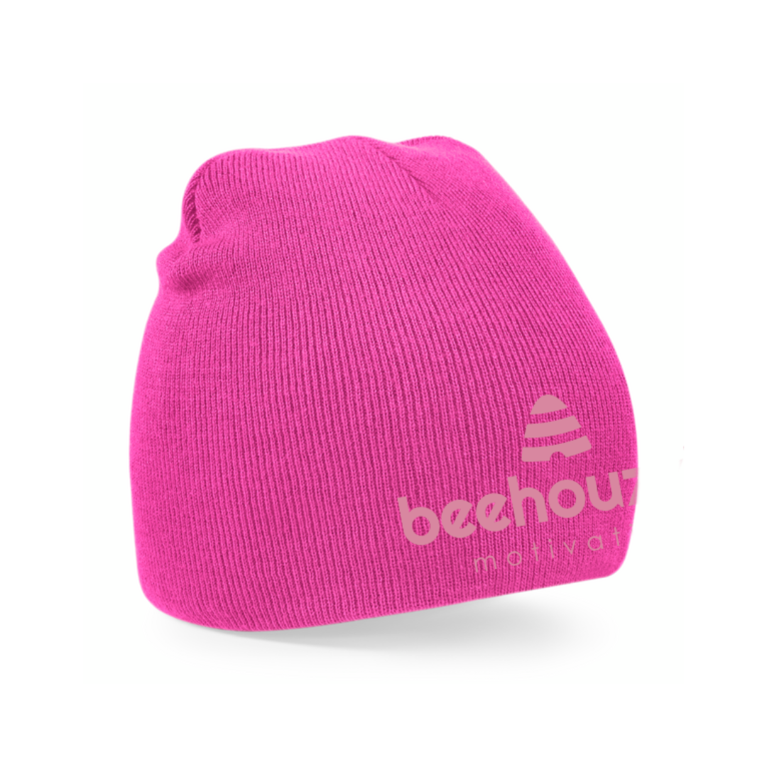 Pull-On Beanie Fuchsia