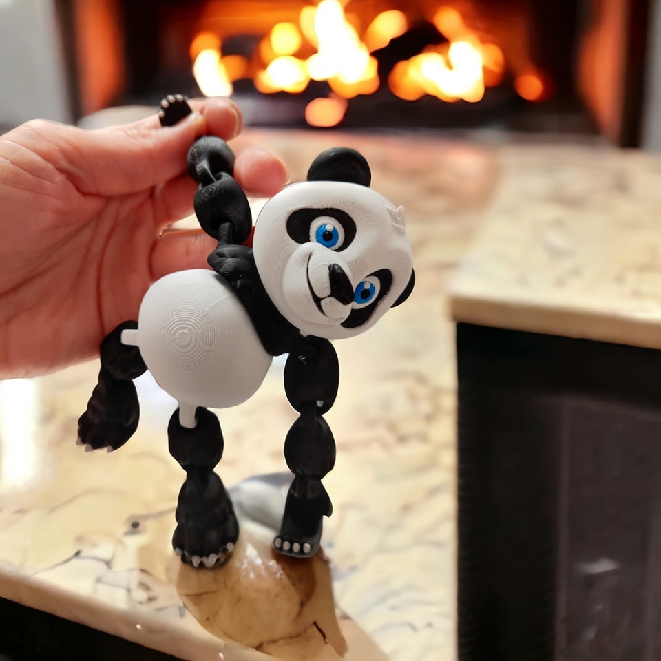 3D panda