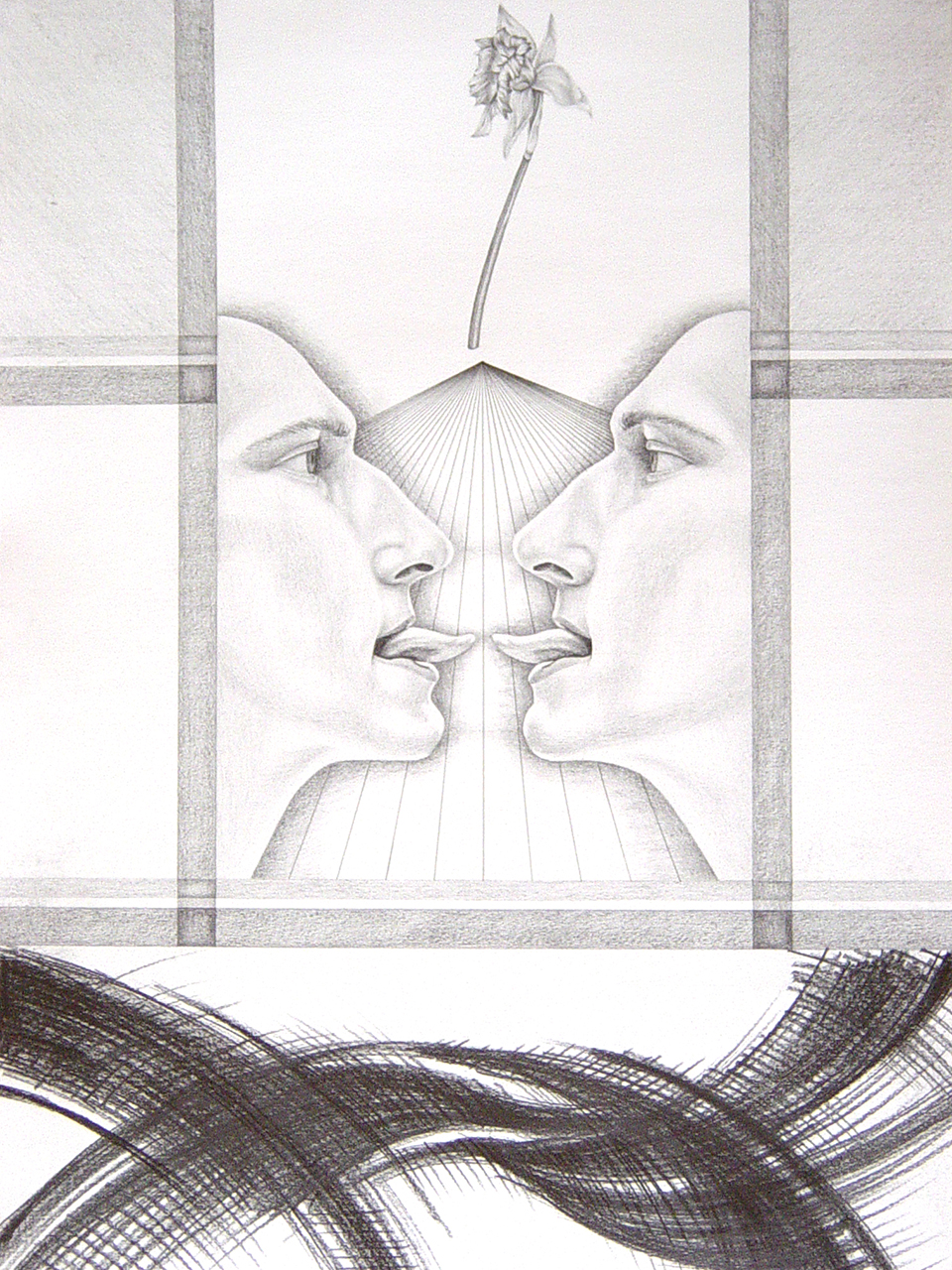 technique: pencil on paper dimension: 70 x 50 cm year: 1995