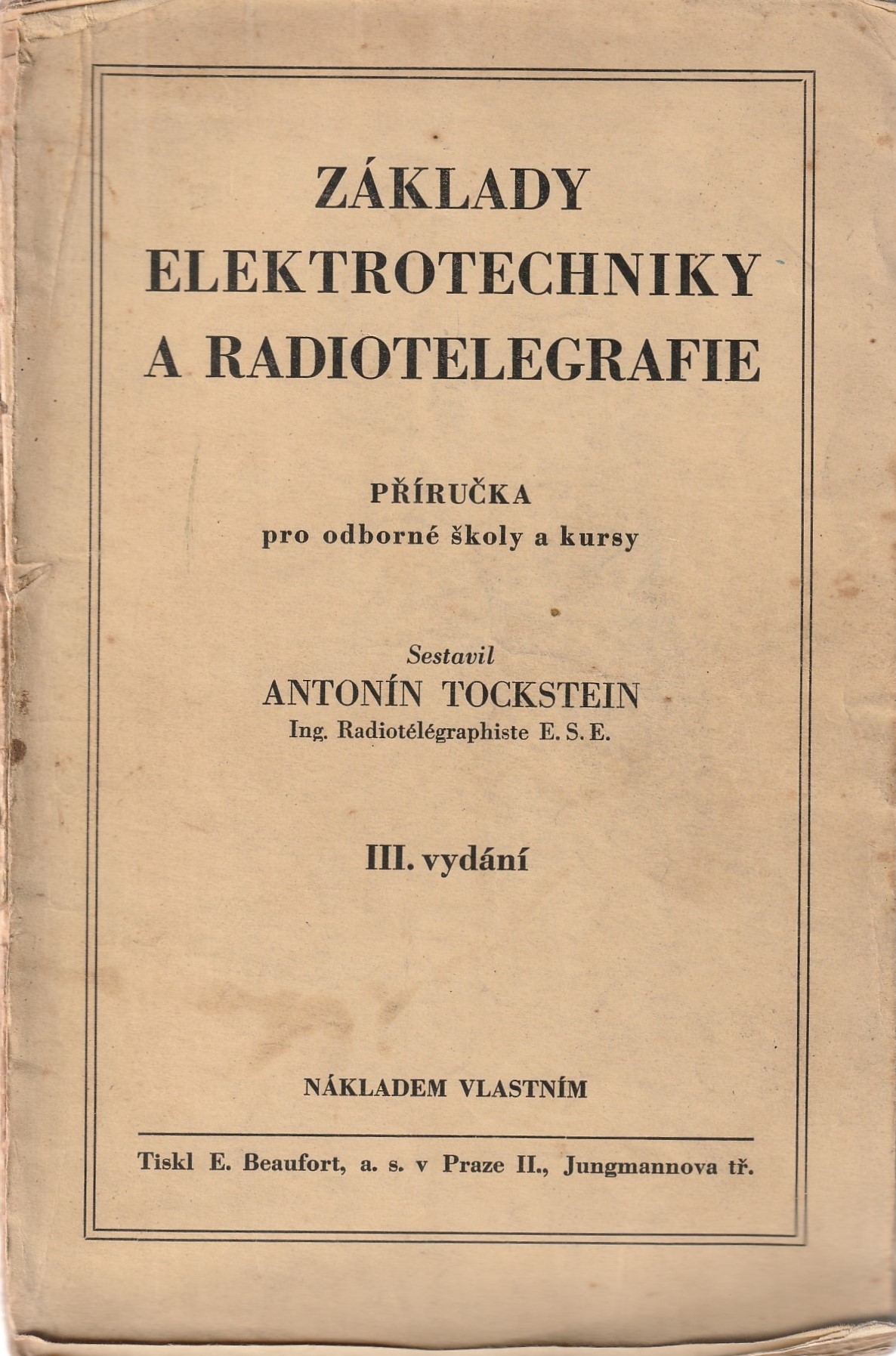 Základy elektrotechniky a radiotelegrafie