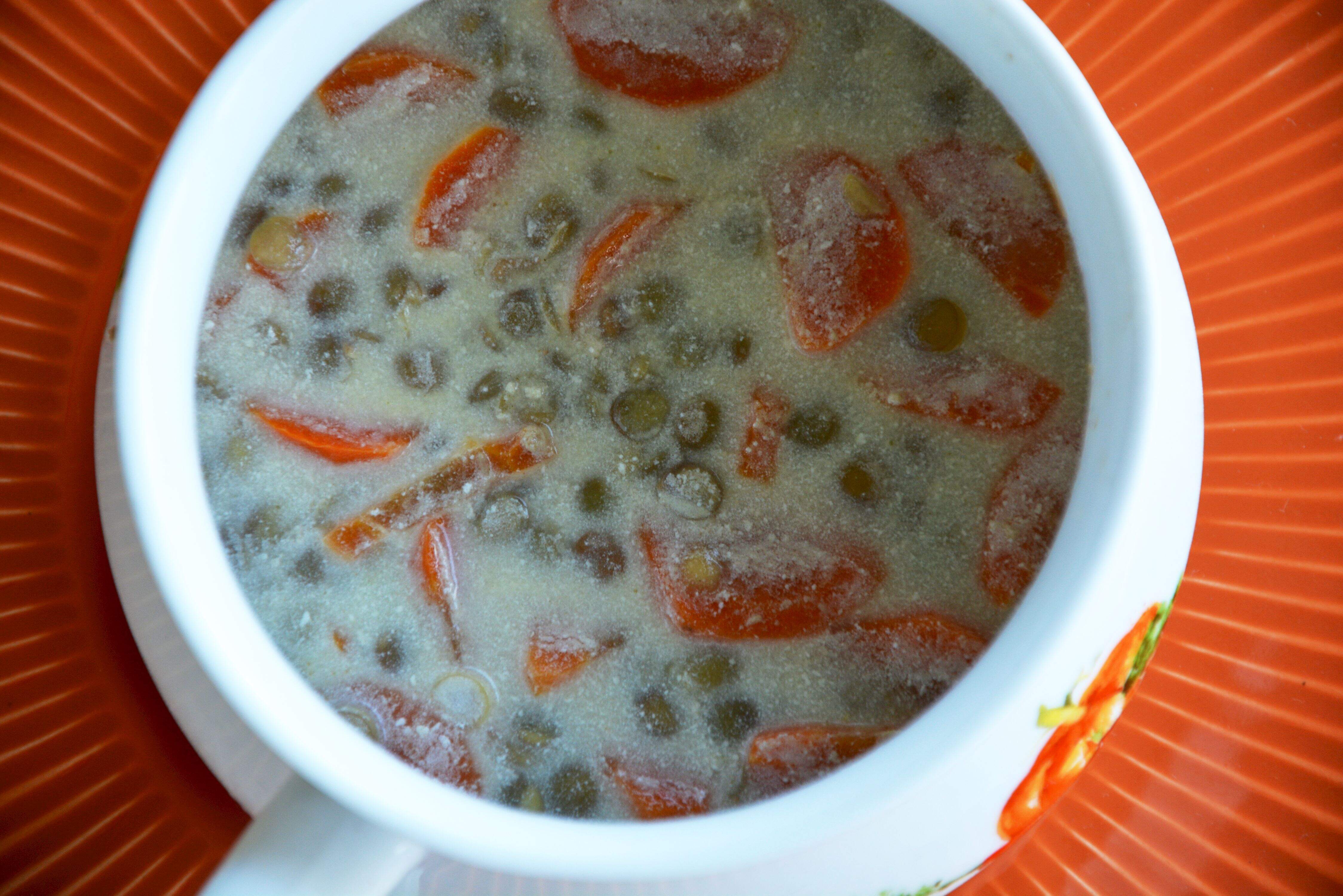 Recept: Šošovicová polievka s mrkvou na kyslo - presné pomery
