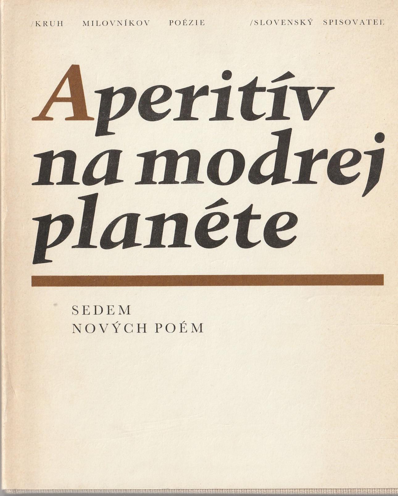 Aperitív na modrej planéte / Antológia