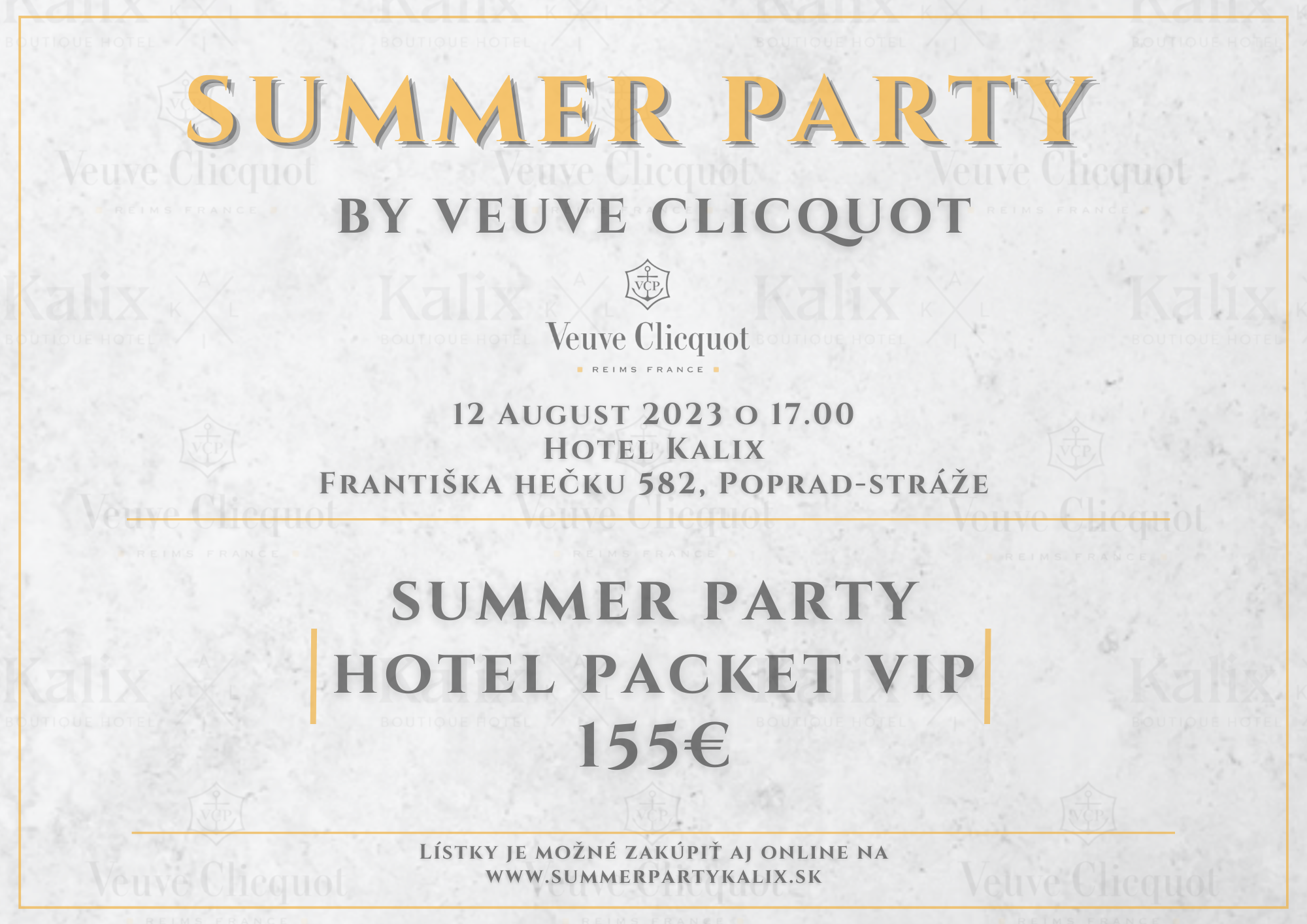 Hotel Packet VIP Summer Party