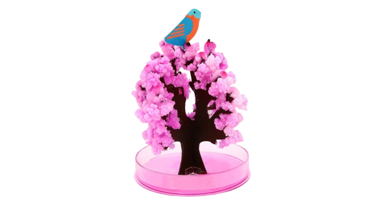 Magické kryštály - Kvitnúci strom Sakura