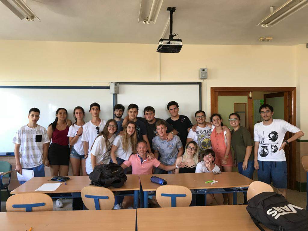 Martin a jeho trieda v Španielsku