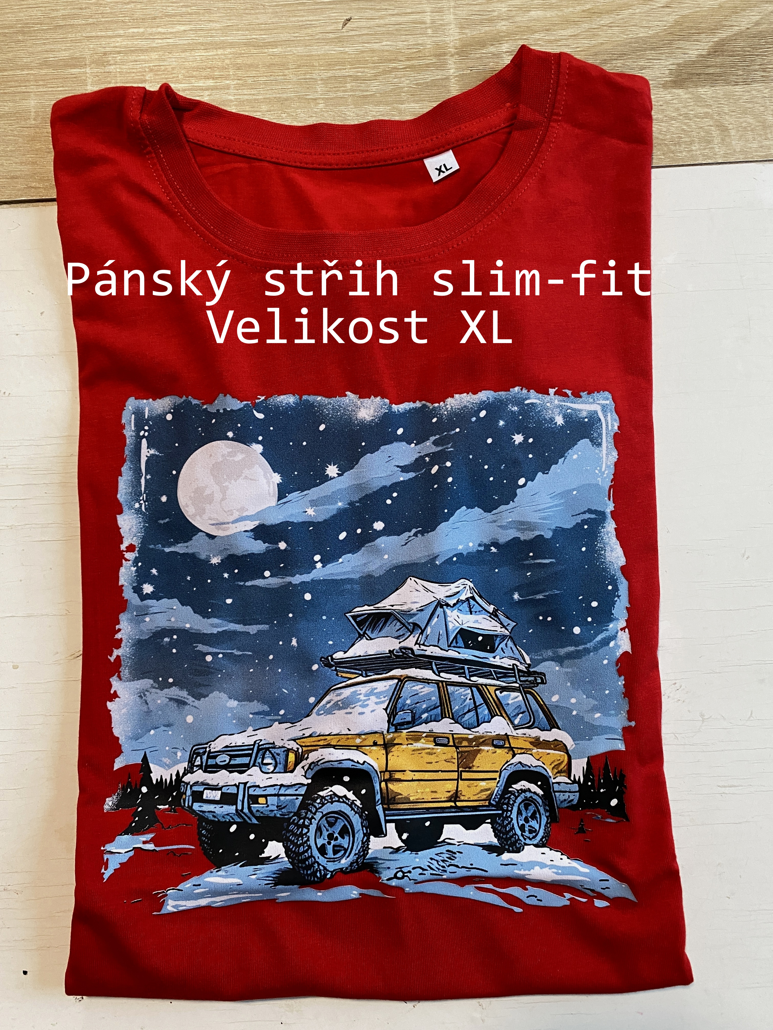 Pánské tričko slim-fit