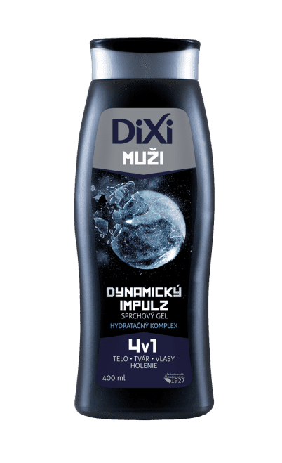 Čapovaný sprchový gél  - Dixi - muži 4v1