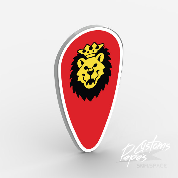 Shield oval 2 - Leo