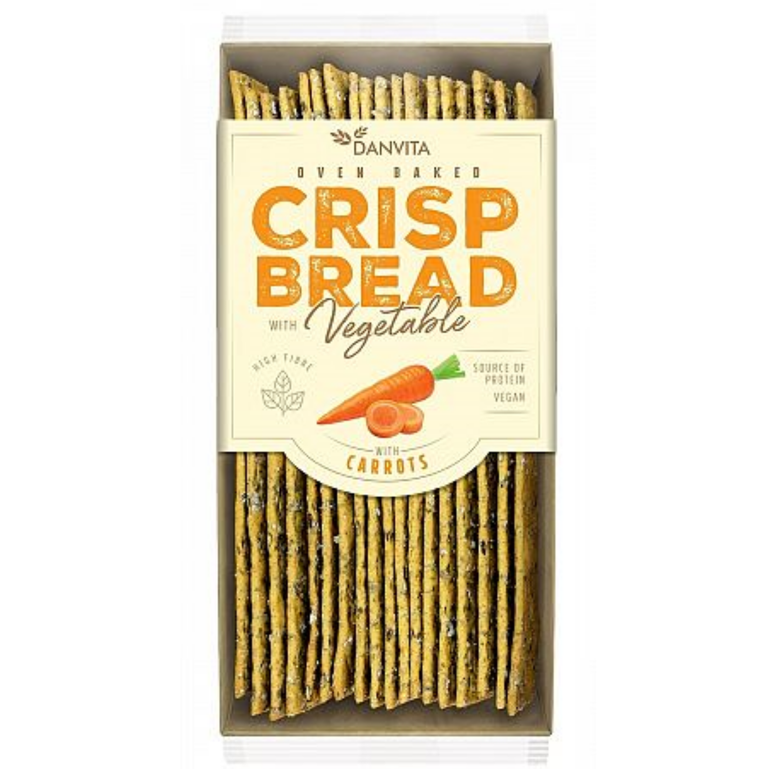 Crisp bread - mrkva (130g)