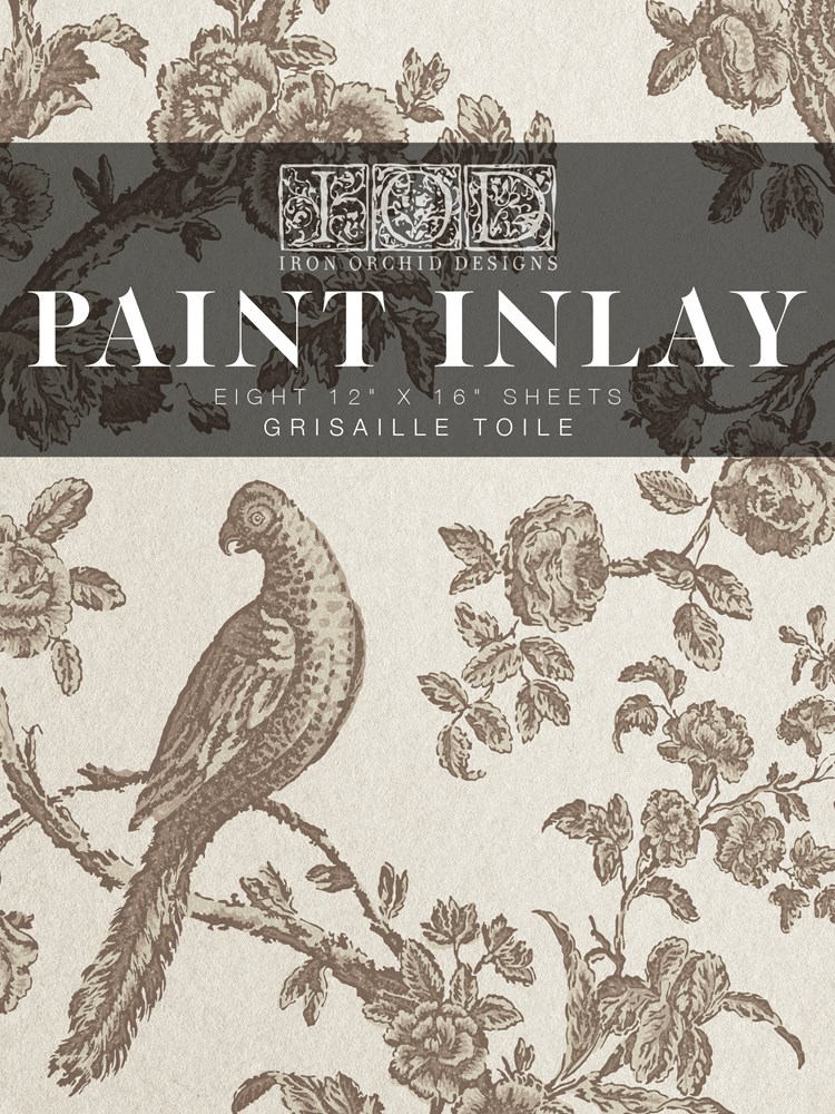 GRISAILLE TOILE IOD Paint Inlay – NEW!!