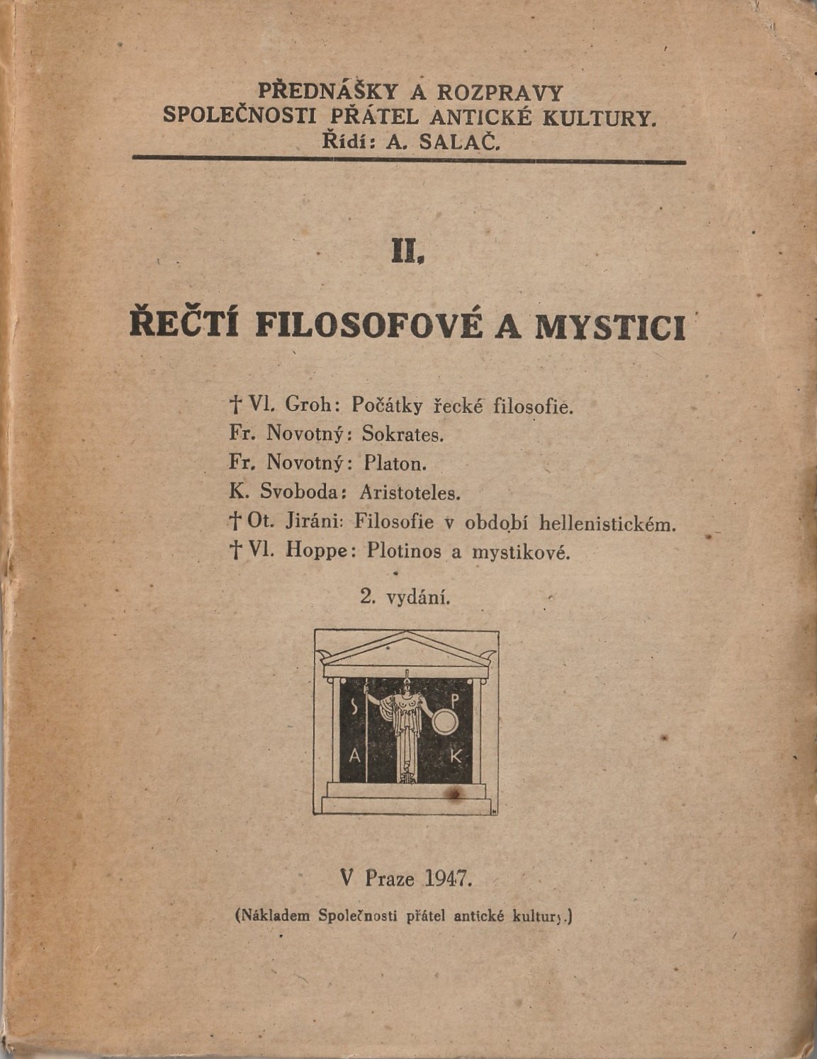 Řečtí filosofové a mystici