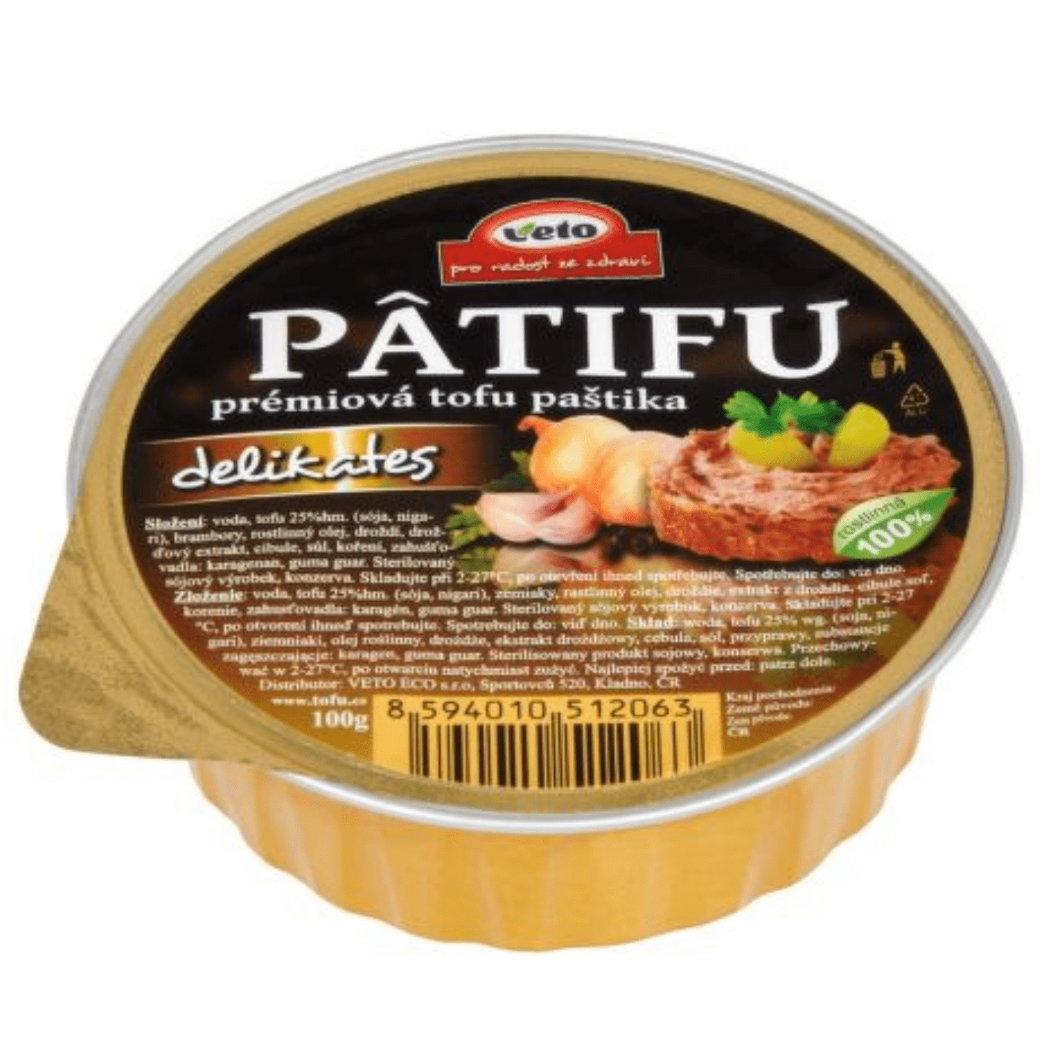 PATIFU - paštéta delikates (100g)
