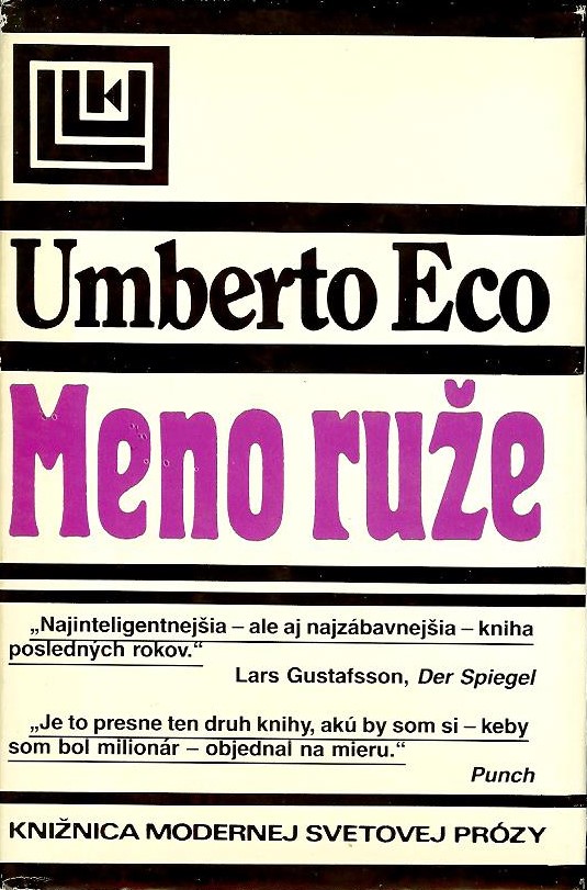 Eco Umberto - Meno ruže