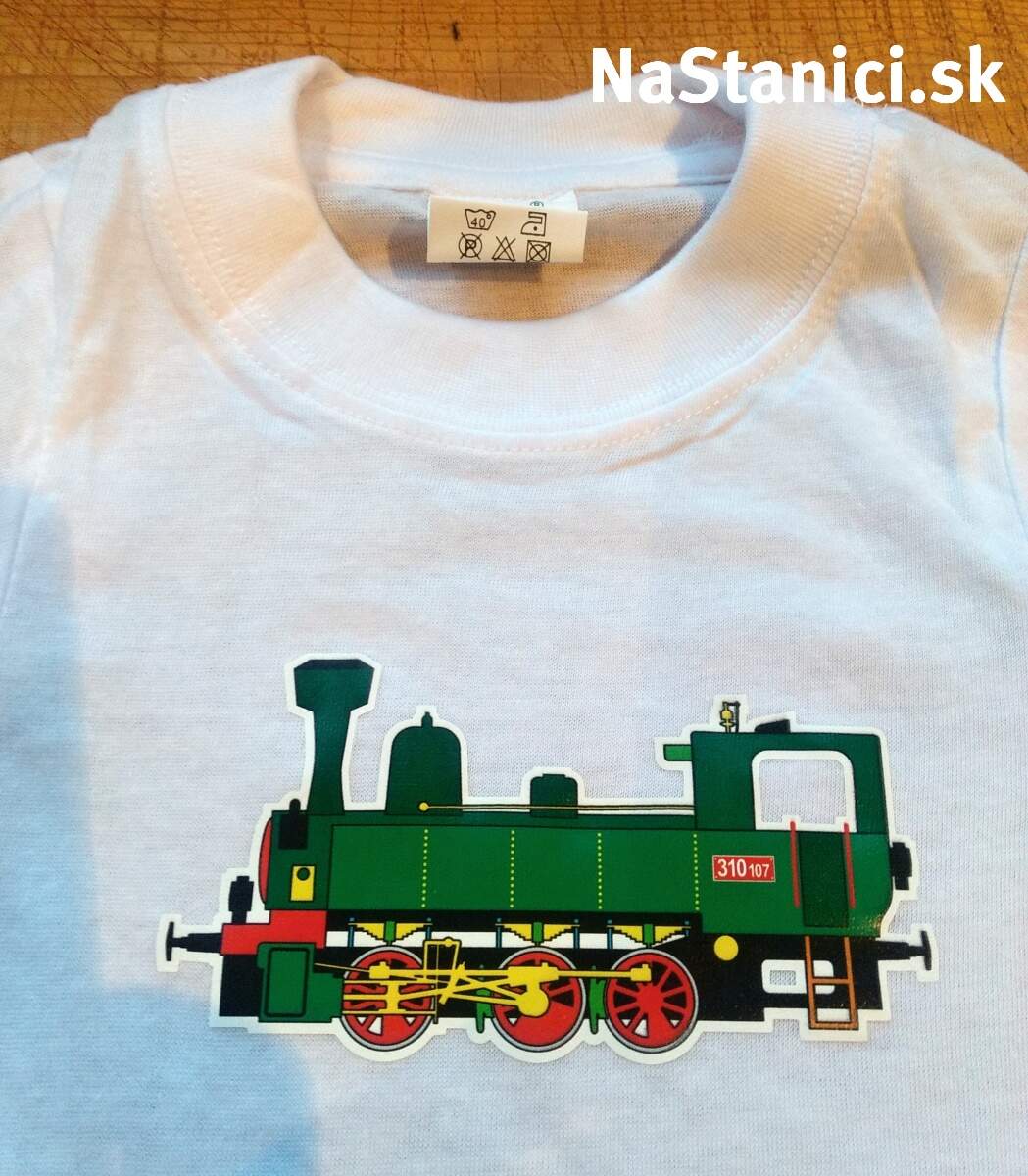 Detské tričko s mašinkou 310