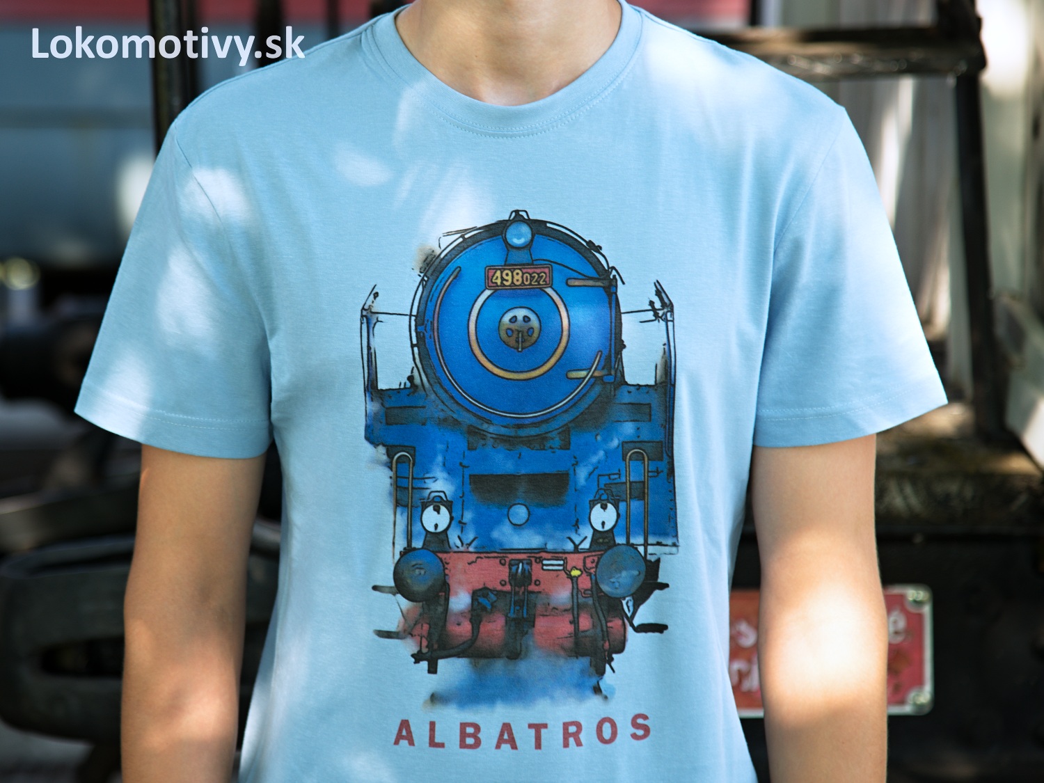 Tričko s lokomotívou Albatros 498.0