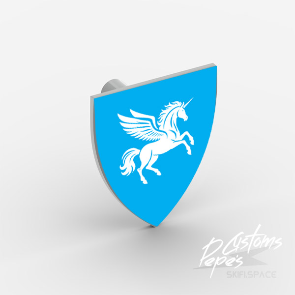 Shield triangular 17 - Pegasus