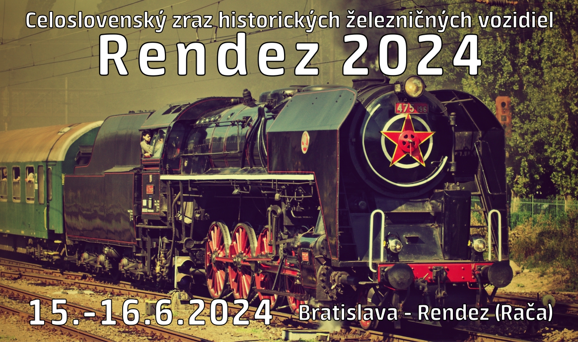 Rendez 2024 - Cestovný poriadok mimoriadnych vlakov 15-16.6.2024
