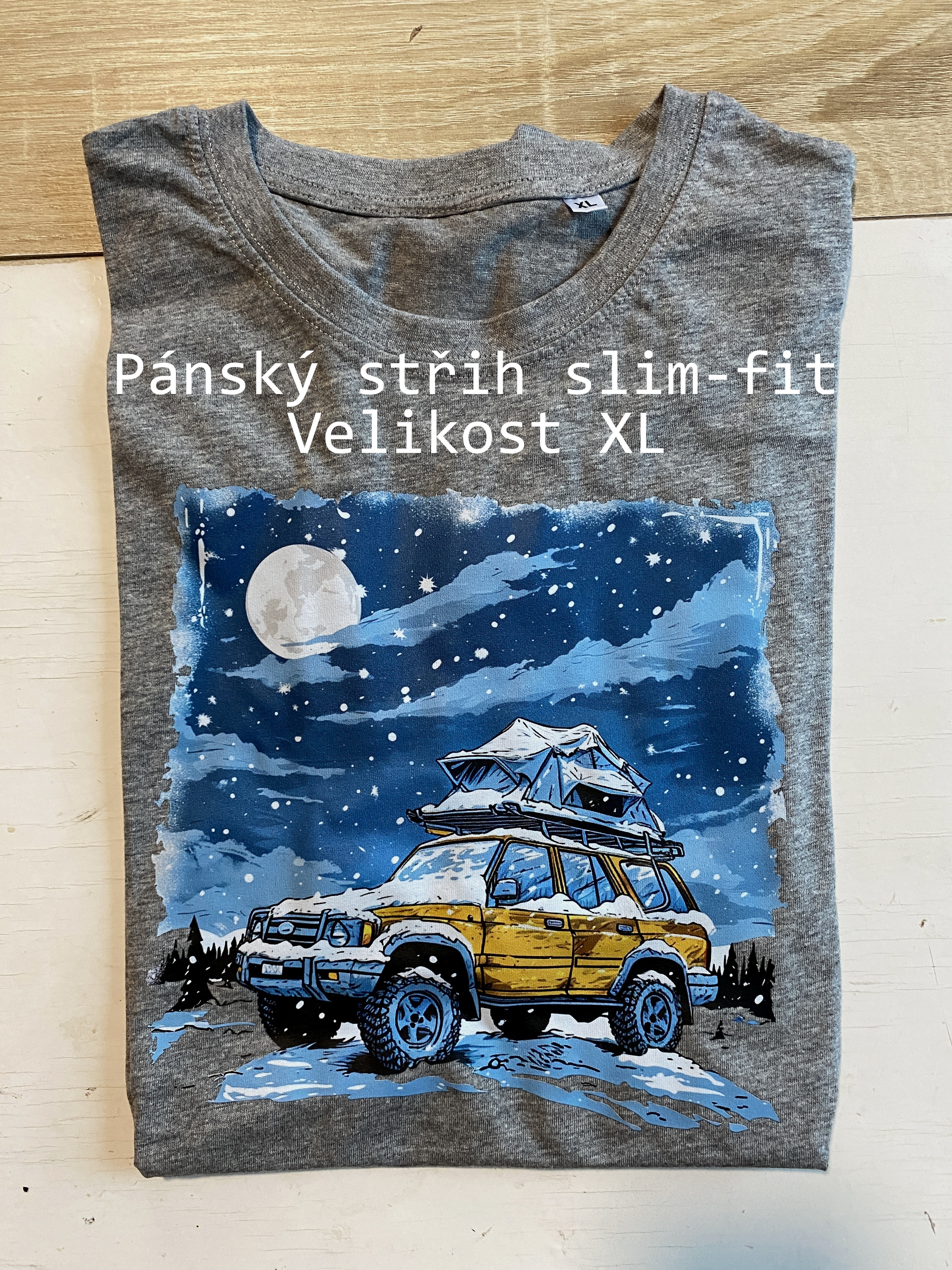 Pánské tričko slim-fit