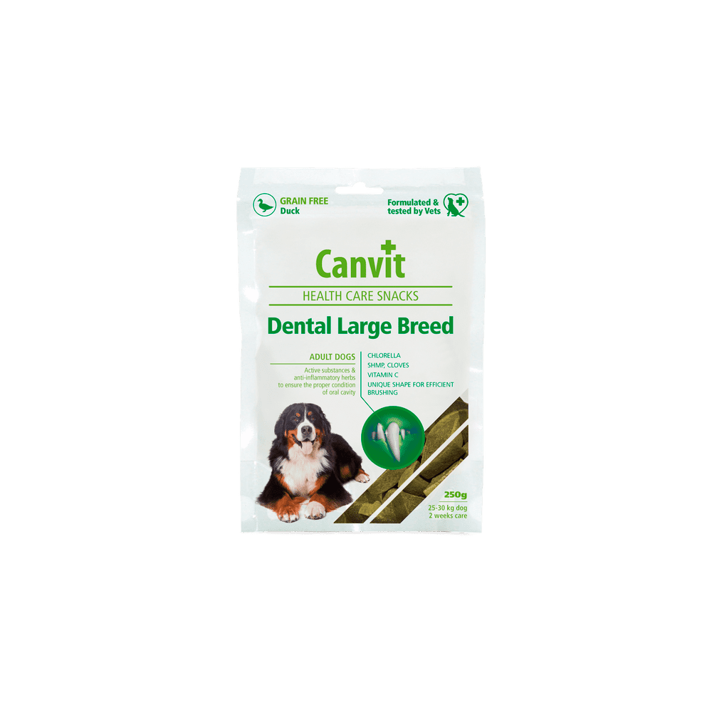 Canvit Dental Large Breed Snacks 250g