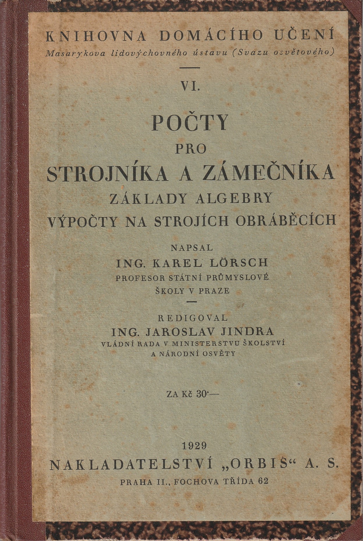 Počty pro strojníka a zámečníka