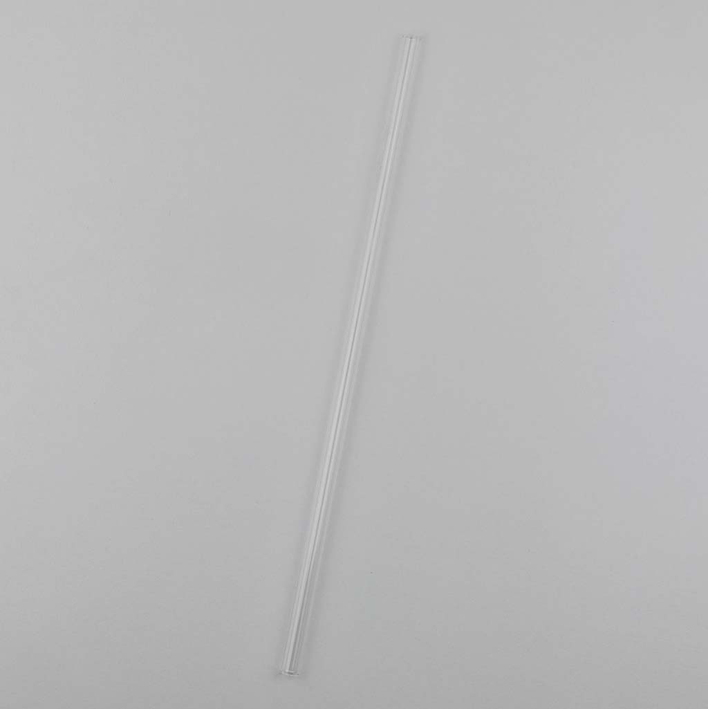 Rovné slamky z borosilikátového skla (215mm x 6mm x 1.2mm)