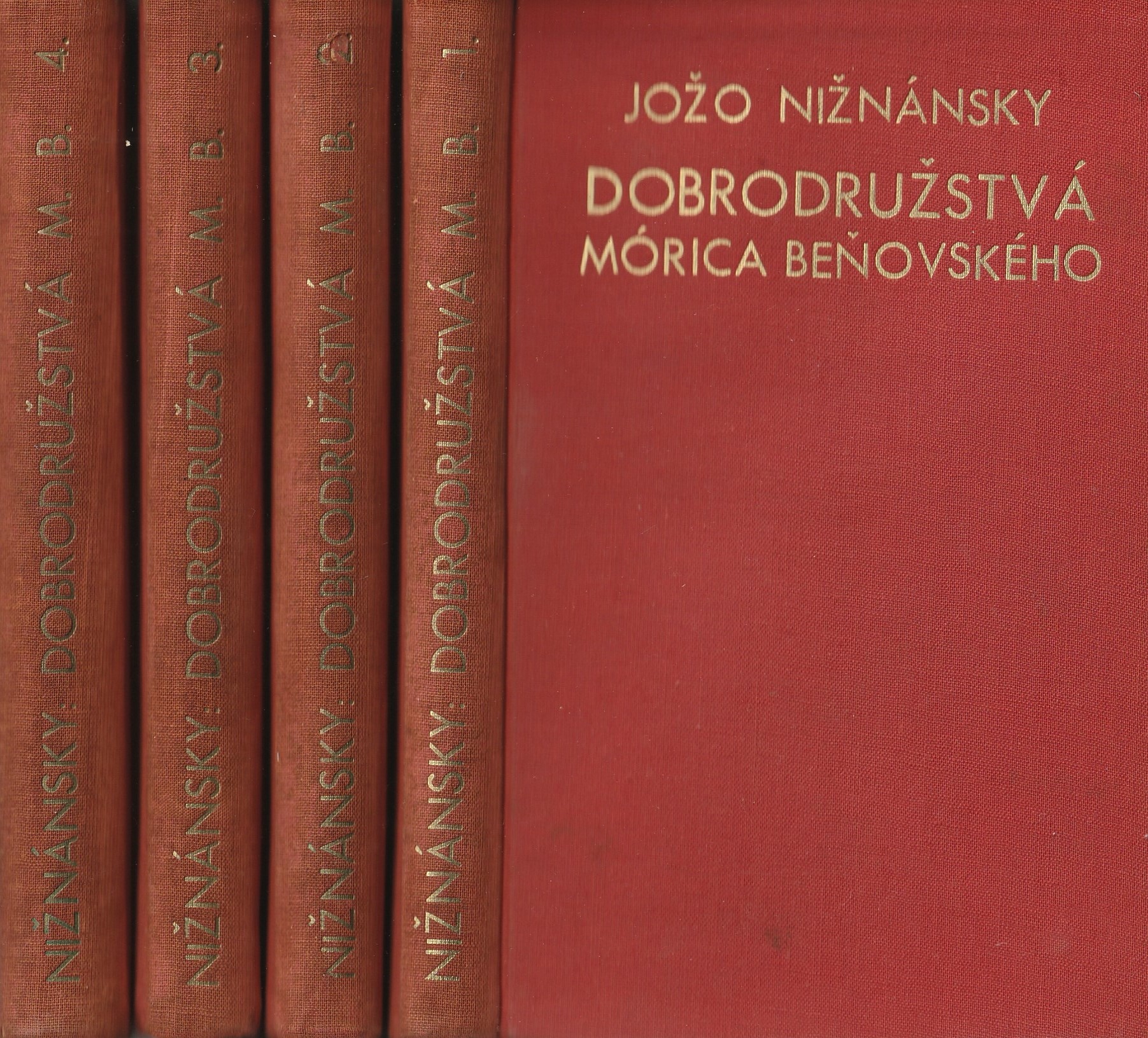 Nižňanský Jožo - Dobrodružstvá Mórica Beňovského 1.-4.