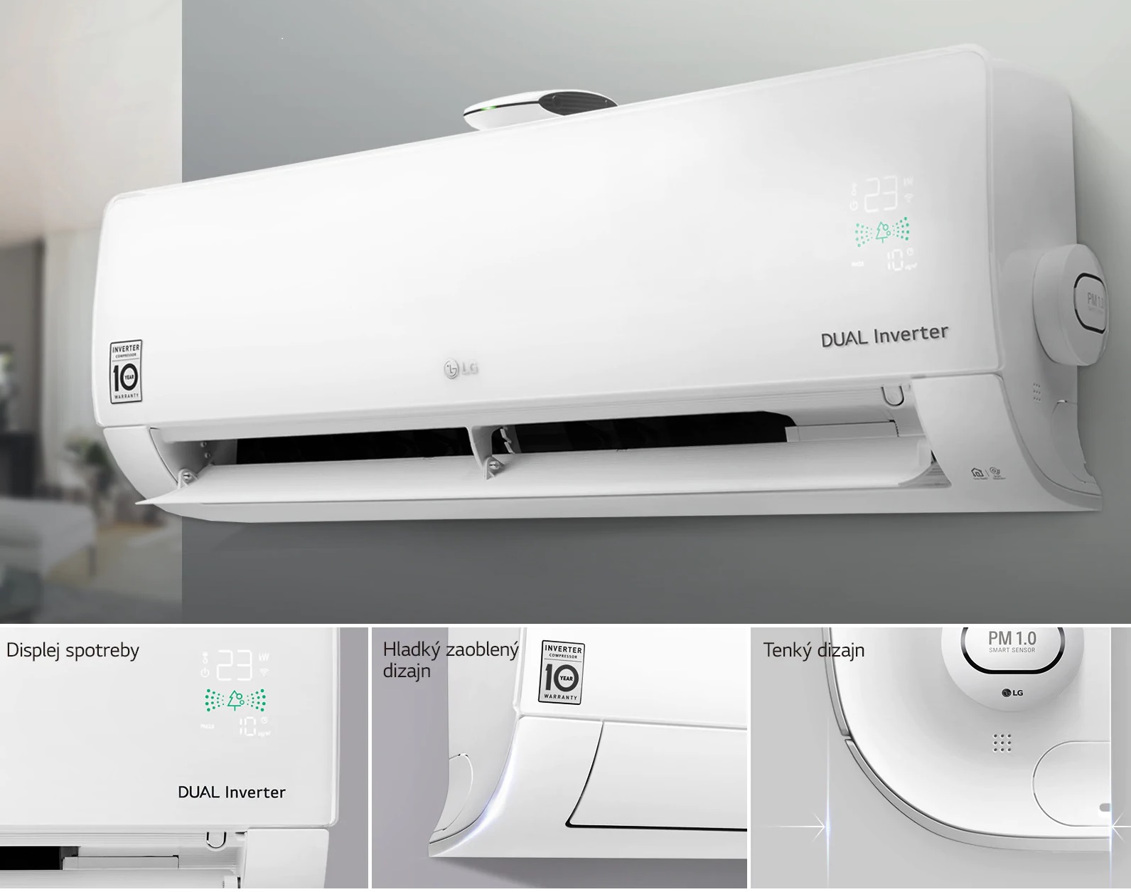 Nástenná klimatizácia LG Purifier Air AP09RT
