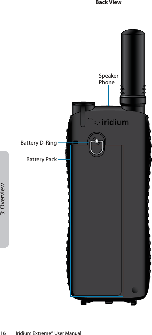 Iridium Extreme 9575 - Satellite phone