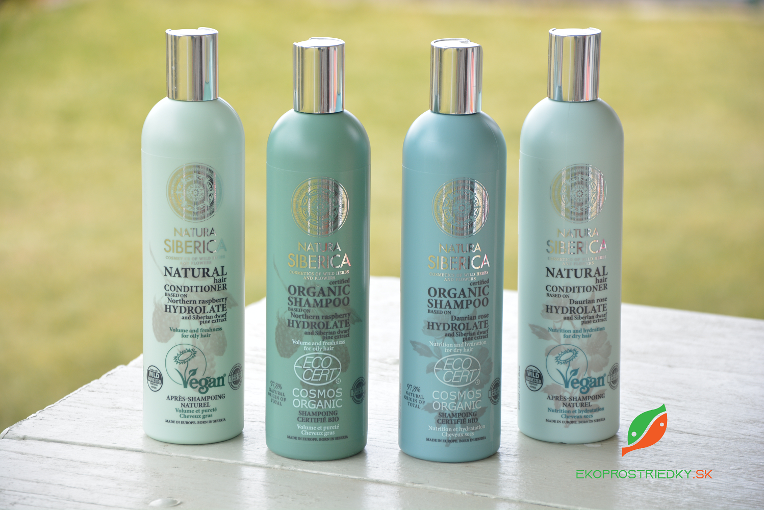 Organický šampón, výživa a hydratácia pre suché vlasy 400 ml - NATURA SIBERICA