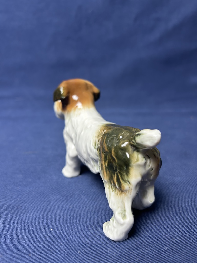 Porcelánvý pes/Dog Terrier  Karl Ens P1846